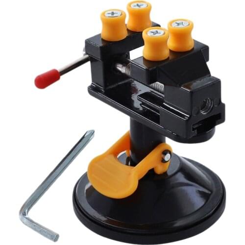 Portable Mini Table Vise Clamp for Small Work Hobby Jewelry Diy Craft Repair Tool Work Table Bench Vise Tool Vice