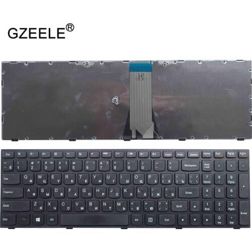 GZEELE RU laptop keyboard for LENOVO G50-70AT B50-80 Z50-70A Z50-75 Z50-80E E50-70 E50-80 B51 B51-30 B71 G51 RUSSIAN NEW BLACK