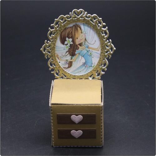 SCD1224 Box Cut Scrapbook Metal Cutting Dies For Scrapbooking Stencils DIY Album Cards Decoration Embossing Folder Die Cut Cuts