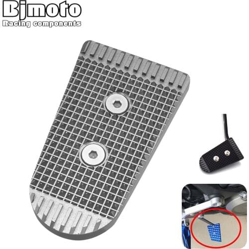 BJMOTO Motorcyle Brake Pedal Lever Enlarge Tip For Benelli Leoncino500 BJ500 Rear Brakes Pedals Plate Extension Support