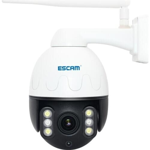 ESCAM Q2068 1080P Pan/Tilt WiFi Waterproof IP Camera Support ONVIF Two Way Talk Night Vision With Metal shell