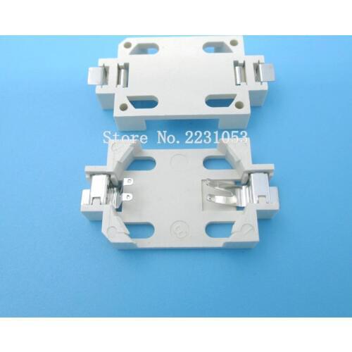 10PCS/LOT Battery Button Cell Holder Socket Case CR2032 2025 2016 cr2032 battery holder 2032 SMD BS-6