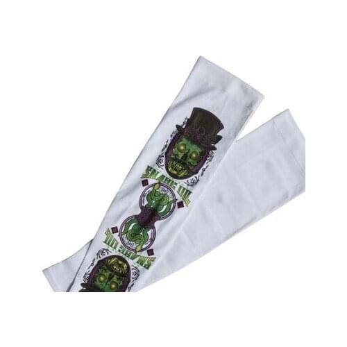 100pcs/lot Sublimation Blank Arm Sleeves swimsuit cloth High Elasticity Outdoor Sports UV Protection Unisex