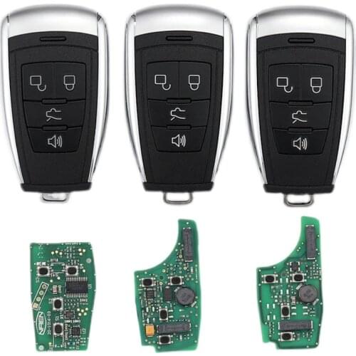 Car Keyless Intelligent Remote Key 433Mhz for BAIC EU5 BJ40 BJ20 X65 X55 D70 D60 D50 Car Smart Remote Key