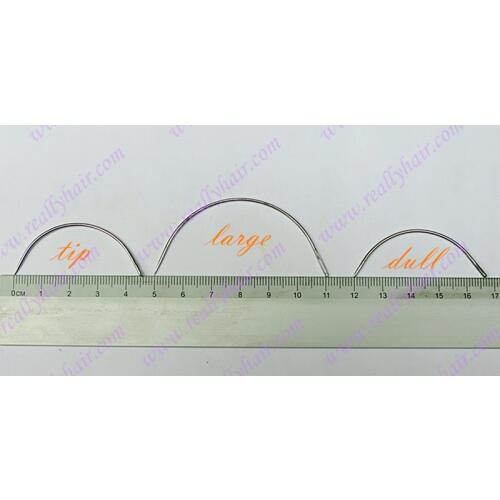 Free shipping Large C type Needle of Weaving / Human Hair Weft Extension Weaving Tools 50pcs/pack