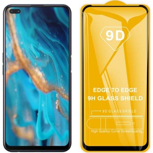 For Oppo Reno4 Z 5G / A92s 6.57" 5D 6D 9D Full Glue Cover Toughened Tempered Glass Film Screen Protector Guard