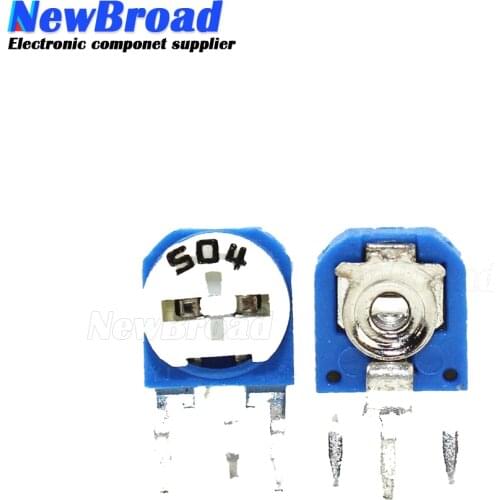 10pcs Rm065 Rm-065 100 200 500 1k 2k 5k 10k 20k 50k 100k 200k 500k 1m Ohm Trimpot Trimmer Potentiometer Variable Resistor