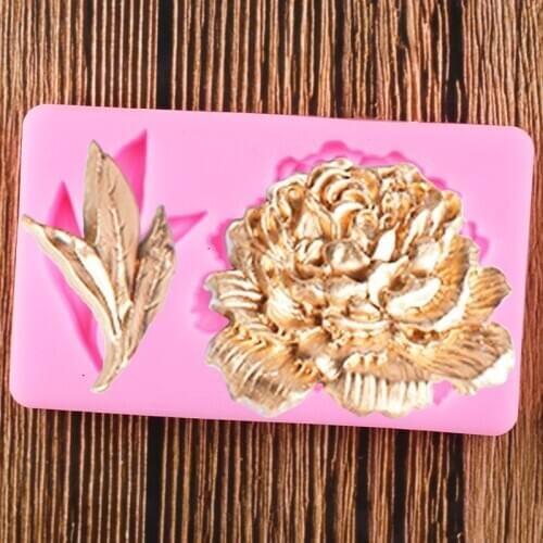 Flower Leaf Silicone Molds Chrysanthemum Fondant Mould Cake Decorating Tools Polymer Clay Candy Chocolate Gumpaste Moulds