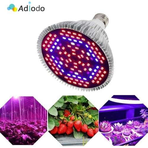 LED Grow Light Full Spectrum 10W 30W 50W 80W Red Blue UV IR Led Growing Lamp For Hydroponics Flowers Plants Vegetables