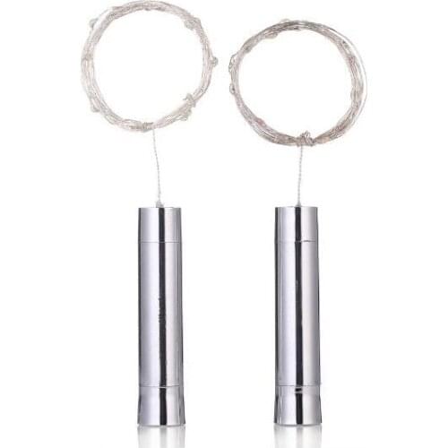 LED String Lamps Wine Bottle Stopper Lights Cork Shape Glass Bottle Decoration For Christmas Festival Romantic Anniversary