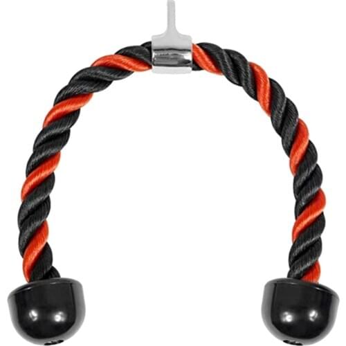 Triceps Rope Comfortable LAT Handle Attachment Arm Muscle Crunches Builder
