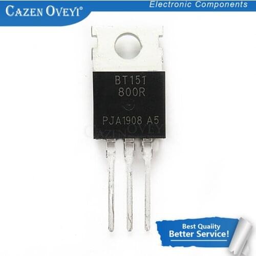 10pcs/lot BT151-800R 12A800V BT151 TO-220 In Stock
