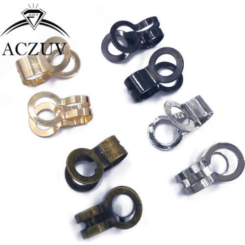 1000PCS Apply to Bead 2mm 2.4mm 3.2mm 4.5mm 5mm 6mm Ball Chain Ends Connector End Crimp Beads Findings Jewelry Accessories