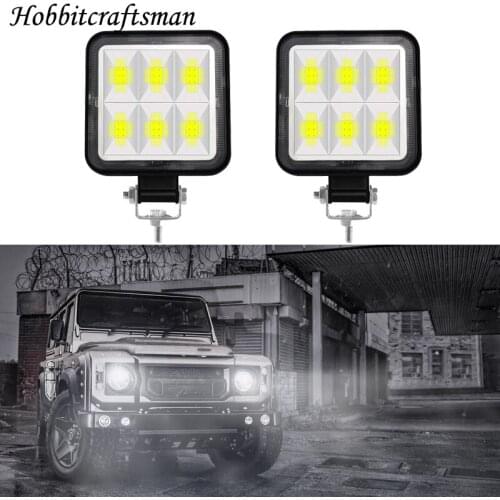 Car LED Bar Worklight COB*6 Offroad Work Light 12-24V Light Fog Lamp 4x4 LED Tractor Headlight Bulbs Spotlight for Truck ATV 4 i