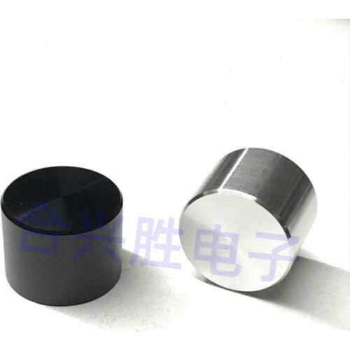 CD pattern high-gloss aluminum alloy knob volume potentiometer knob diameter 23mm * height 17mm inner hole is 6mm D-shaped hole