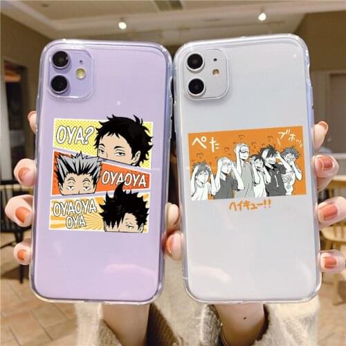 Anime Oya Haikyuu Case For Samsung Galaxy A21S A22 A12 A10 A31 A32 A50 A51 A52 A71 A72 A70 M32 S21 Ultra S20 FE S10 S9 Plus Capa