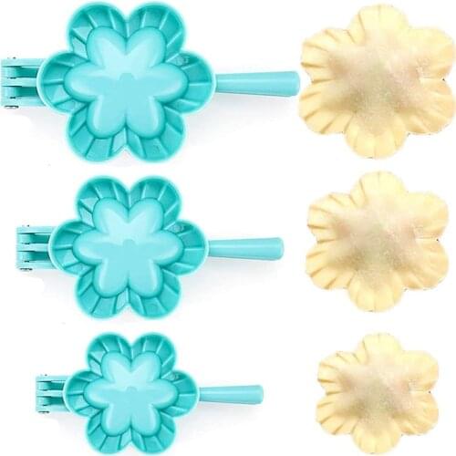 DIY Dumpling Maker Tools Food-Grade Plastic Chinese Food Jiaozi Mold Dumpling Mould Dough Press Baking Pastry Kitchen Tools