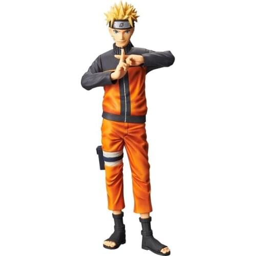 Uzumaki Narutos Anime Action Figures Japanese Peripheral 27Cm Hand-Made Ornaments Model Genuine Toys Children Gift In Stock