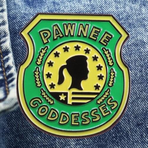 Comedy TV Series Goddess Cartoon Brooch Metal Enamel Lapel Badge Collect Denim Jacket Backpack Pin Given Friends And Fans Gifts