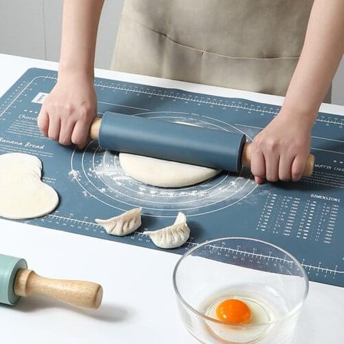 40x60cm Large Size Thickening Baking Mat Silicone Pad Sheet Baking Mat for Rolling Dough Pizza Dough Non-Stick Pastry Mat