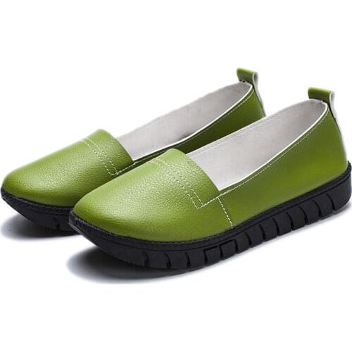 Tennis Shoes For Women Breathable Leather Sneakers 2021 Spring Autumn Sports White Comfy Jogging Trainers Zapatos De Mujer Cheap