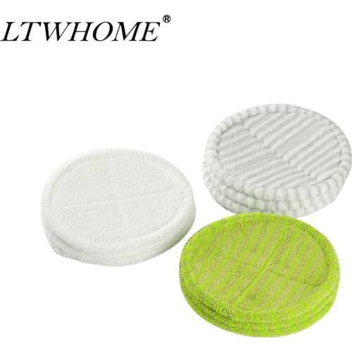LTWHOME Replacement Mop Pads Set Fit for Bissell Spinwave 2039A 2124, Elicto ES-200, ES-530