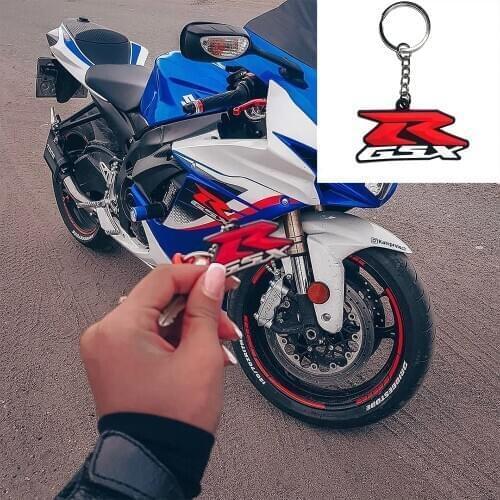 Fashion Motorcycle Model Keychain Keyring Key Chain Key Ring Holder For Suzuki gsxr600 gsxr750 gsxr1000 Hayabusa GSX1300R