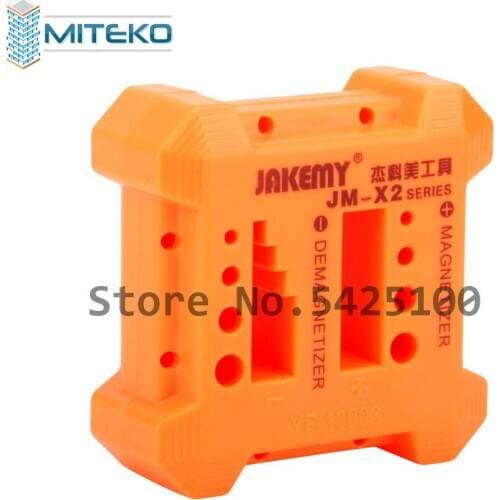 Magnetizer Demagnetizer Precision Magnetizing Demagnetizing Orange Pick Up Tool for Screwdriver Tweezers Gauss Degauss