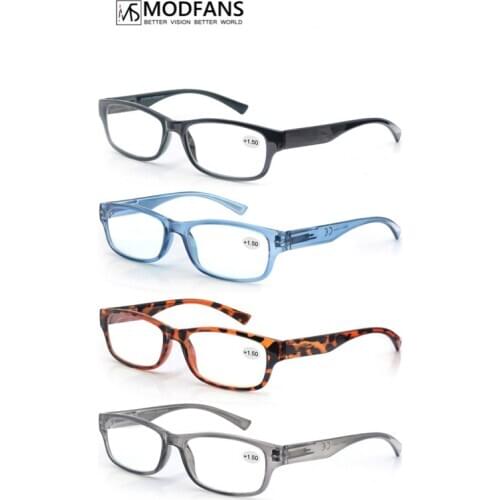 Rectangle Reading Glasse For Men Square Frame Women Presbyopic Diopter Sight Spring High Flexible Lightweight Eyeglasses