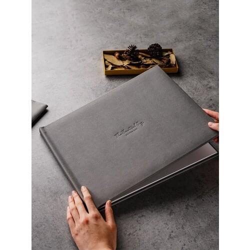 Wedding Photo Album Customization High-End Studio Leather Art Photo Book Production Baby Growth Album