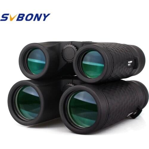 SVBONY 8x32/10x42 Fixed Focus Binoculars Waterproof High Power Telescope Roof Prism SV30 Powerful for Camping Hiking F9319