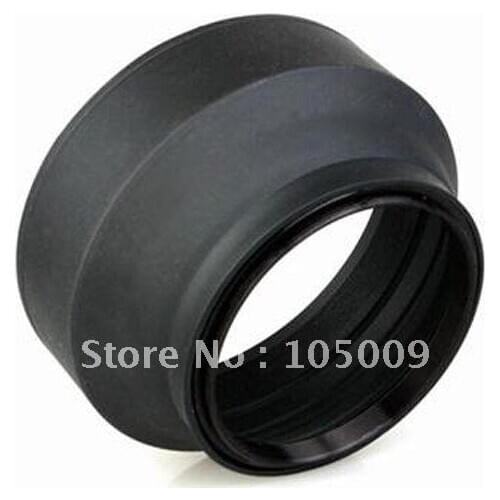 49 52 55 58 62 67 72 77 mm universal 3 in 1 3 Stage Position Rubber Lens Hood for canon nikon sony pentax fuji camera