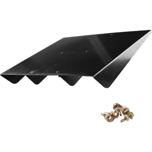 Universal Car Rear Bumper Diffuser Spoiler Shark Fin Rear Deflector Chassis Rear Lip Spoiler Wing Accessories