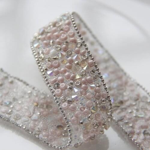 DIY high-grade dress, decorative accessories, diamond chain, net drill, hand sewing powder, bead flash drill