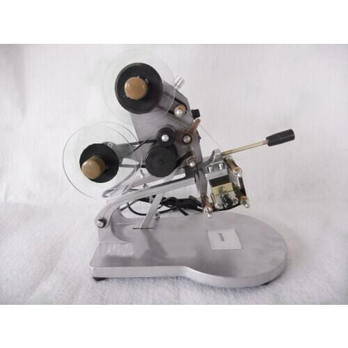 1pc Printer Ribbon Encoder Manual Hot Stamping Machine Hot Label Date Printer DY-8