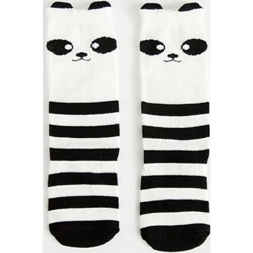 2018 New Arrival High Quality Childrens High Socks Cute Totoro Pancake Socks High Knee Long Cotton Baby Socks