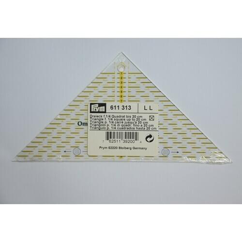 611313Quick Triangle Ruler 1/4 Square cm