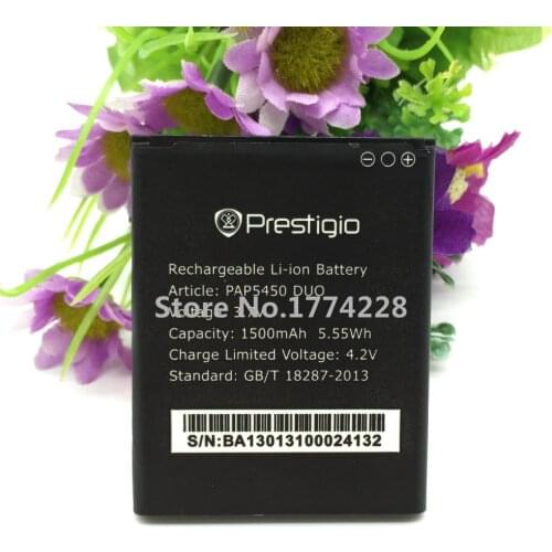 MLLSE PAP5450 1500mah for Prestigio MultiPhone PAP5450 DUO 5450 BATTERY