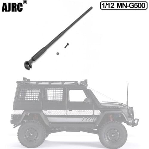 1:12 Mn-g500 Front Bumper Antenna Front Nylon Black Antenna 1/12 Remote Control Car Parts