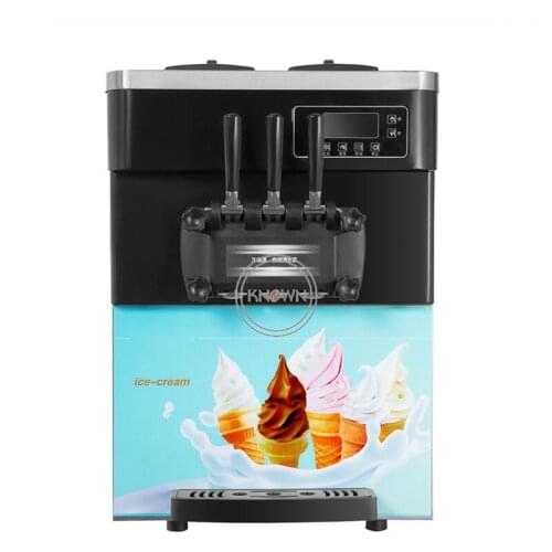 20-28L/H Table top Italian yogurt soft serve ice cream making machine
