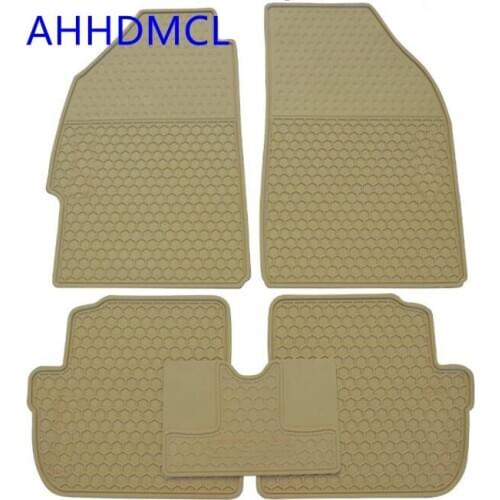 Car Rubber Floor Mats Non-Slip Mat Feet Pads Rugs For Spark 2005 2006 2007 2008 2009 2010 2011 2012 2013 -2017 Left Hand Drive