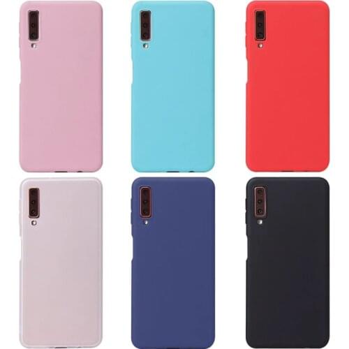 Case For Samsung A7 2018 A750 Soft TPU Back Cover For Samsung Galaxy A7 2018 A750 A 7 2018 Silicone Phone Case