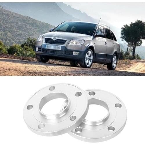 For Skoda Fabia 2008+ High Quality Auto Wheel Spacer 2PCS 5x100 57.1CB 20mm Centric Wheel Spacers Tire Adapters Rims Flange Hubs