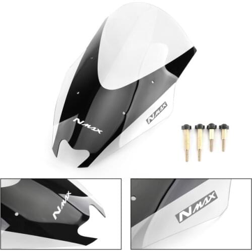 For Yamaha NMAX155 N-MAX 125 NMAX 155 2016-2019 Motorcycle Windsn Windshield Deflector Transparent