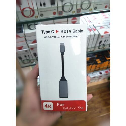 Type C USB-C to HDMI Adapter Cable For Samsung Galaxy S8/S9 Plus/Note 9/Macbook