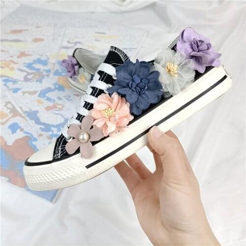 2021 Women Vulcanized Shoes Fashion Sneakers Ladies Canvas Shoes Summer Trainers Black Basket Femme Casual Denim Tenis Feminino