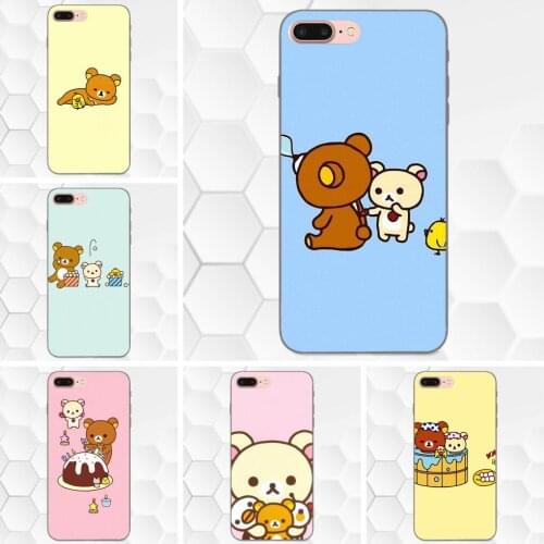 Lovely Rilakkuma Second Series Lovely Phone Case For Xiaomi Redmi Note 2 3 4 4A 4X 5 5A 6 6A Plus Pro S2 Y2