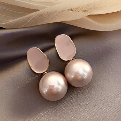 New Knot Pearl Earrings, Exquisite Fashion, Simple and Versatile Earrings, Womens Jewelry Pearl Pendant Earrings Wholesale