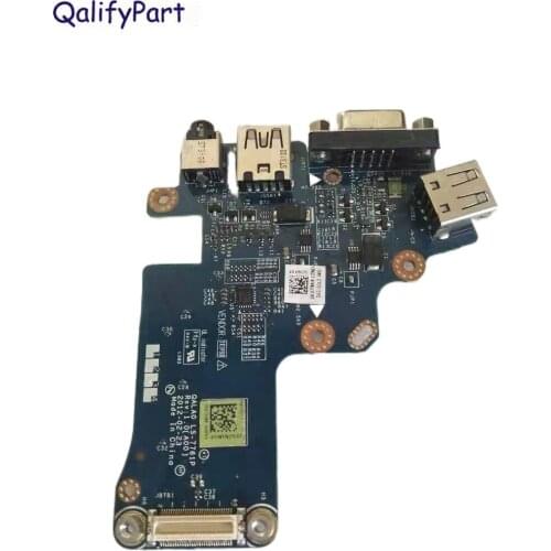 Original Laptop USB Audio VGA LAN Board for Dell E6530 LS-7761P