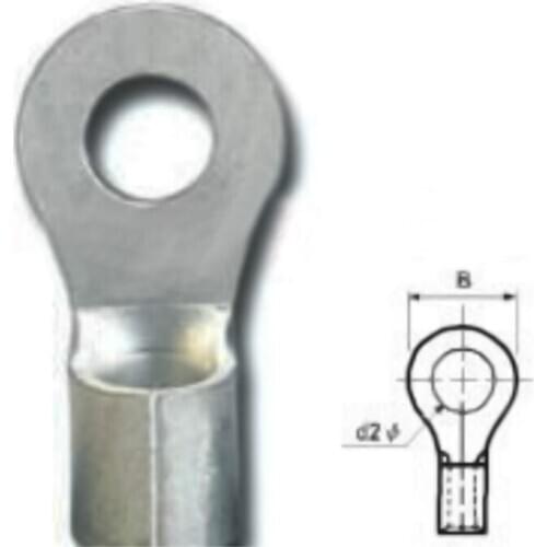 RNB 1.25-12 Non-insulated copper ring terminals8